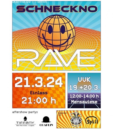 Schnecko Rave - Fotobox Werbeplakat