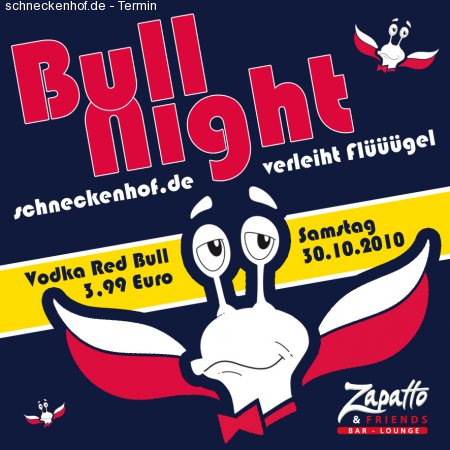 schneckenhof.de Bull Night Werbeplakat