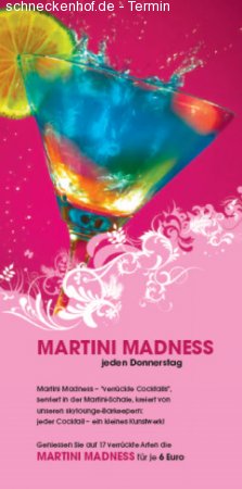 Martini Madness Werbeplakat