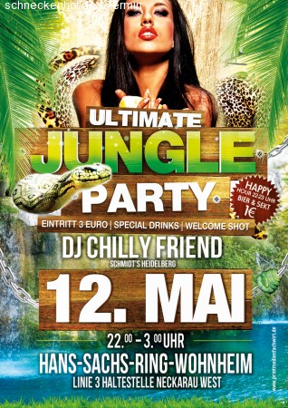 HSR Jungle Jam Party Werbeplakat