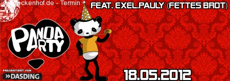 Panda Party feat. Exel Pauly Werbeplakat