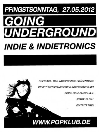 Going Underground Werbeplakat