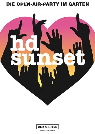 HD Sunset - Die Gartenparty Werbeplakat