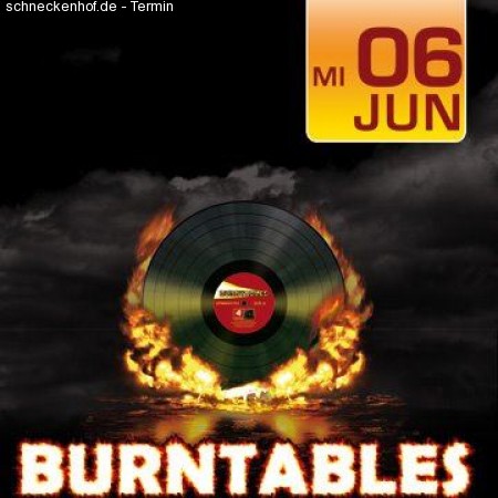 Burntables Special DJ STARFACE Werbeplakat