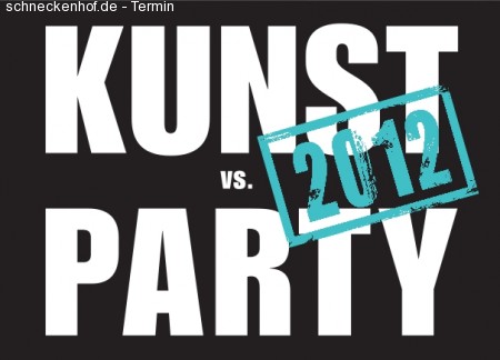 Kunst vs. Party Werbeplakat