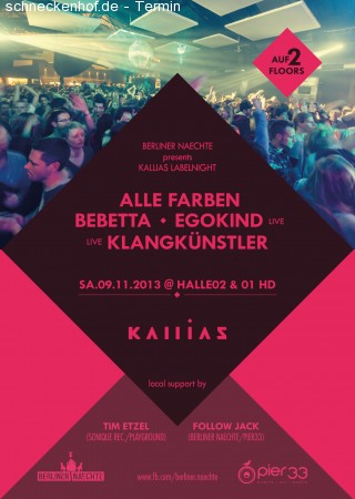 Kallias Labelnights Werbeplakat