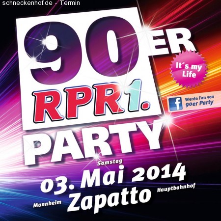90´er  RPR 1. Party Werbeplakat
