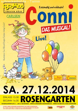Conni - Das Musical Werbeplakat