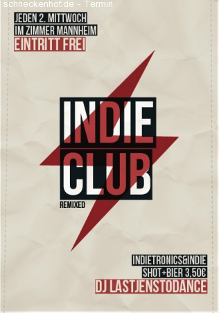 The Indie Club: Remixed Werbeplakat