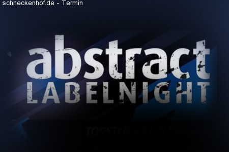 Abstract Labelnight Werbeplakat