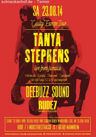 Tanya Stephens (live) & Deebuzz Werbeplakat