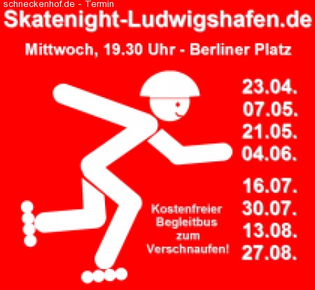 Skatenight Ludwigshafen Werbeplakat