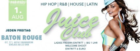 Juice Club Werbeplakat