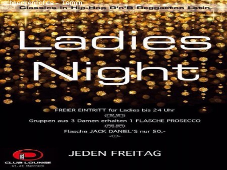 3 Ladies Night -Das Original Werbeplakat