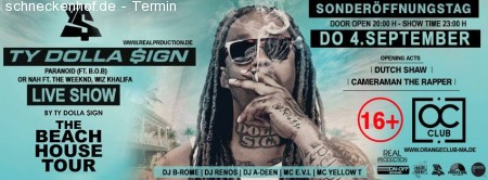 Ty Dolla Sign - Live On Stage Werbeplakat