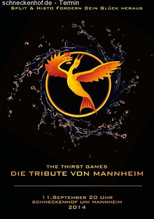 The Thirst Games - Tribute von Mannheim Werbeplakat