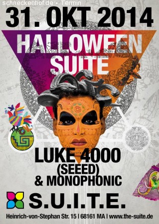 Halloween Special feat Luke4000 (Seeed) Werbeplakat