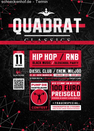 Quadrat Classics & Metropolä Werbeplakat