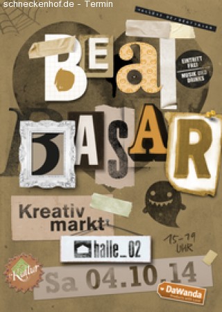 Beatbasar - Der Kreativmarkt Werbeplakat