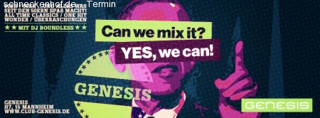 Can we Mix it? Werbeplakat