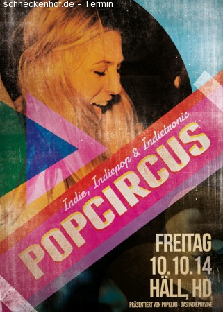 Popcircus Werbeplakat