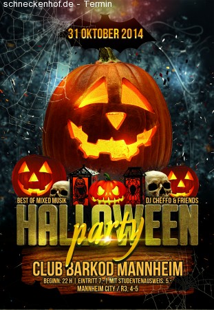 ★★★ Halloween Party ★★★ Werbeplakat