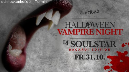 Halloween ♦ Vampire Night ♦ Barcadi Edit Werbeplakat