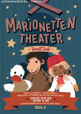 Marionettentheater Trolltoll Werbeplakat