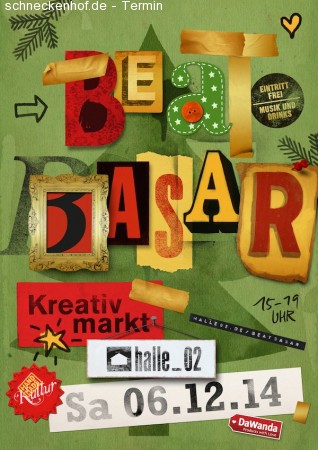 Beatbasar - Der Handmademarkt Werbeplakat