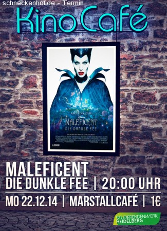 KinoCafé - Maleficent Werbeplakat