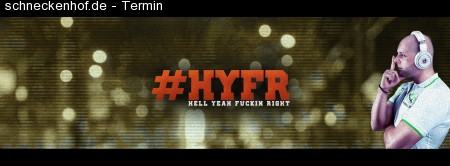 #HYFR mit DJ Morrison Werbeplakat
