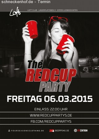 THE REDCUP PARTY Werbeplakat