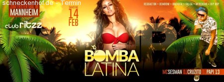 Bomba Latina / Opening! Werbeplakat