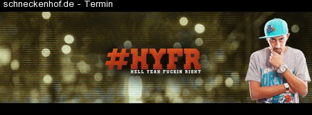 #HYFR mit DJ RayG Werbeplakat
