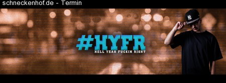 #HYFR mit DJ MVG Werbeplakat