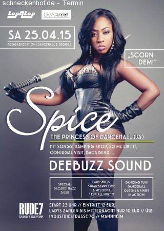 SPICE - The Princess of Dancehall Werbeplakat