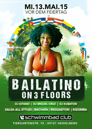 Bailatino On 3 Floors Werbeplakat