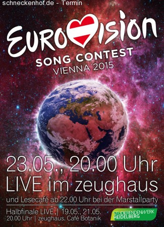ICI-Club: Eurovision Song Contest Finale Werbeplakat