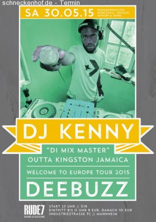 DJ Kenny (Jamaica) & Deebuzz Werbeplakat