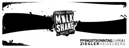 Milkshake Werbeplakat