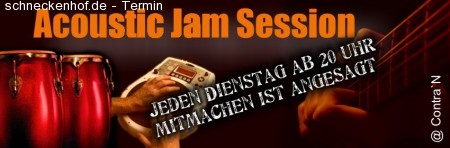 Acoustic Jam Session Werbeplakat