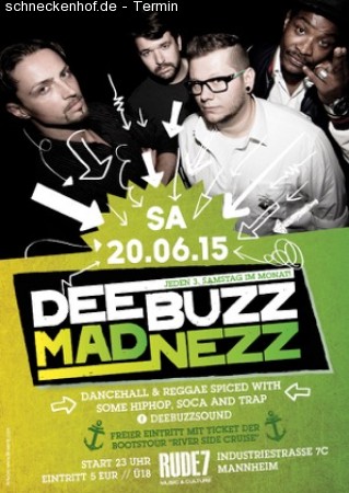 Dancehall & Reggae Night w DeeBuzz Sound Werbeplakat