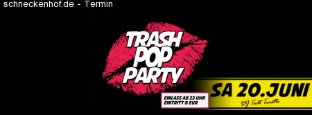 Trash Pop Party Werbeplakat