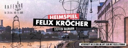 HEIMSPIEL: Felix Kröcher Werbeplakat