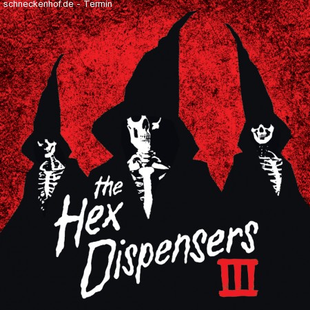 The Hex Dispensers - dark pop punk (usa) Werbeplakat