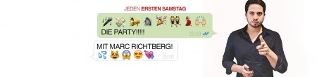 DIE Party mit Marc Richtberg Werbeplakat