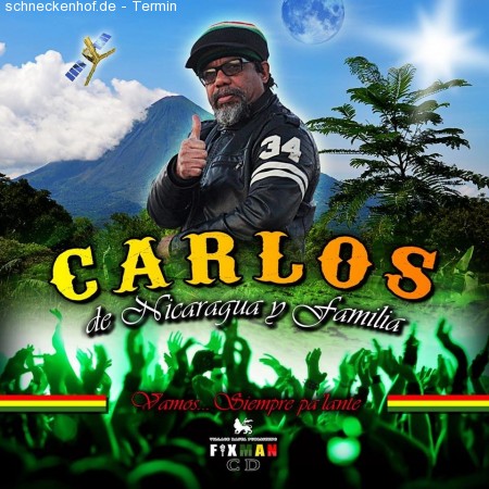 Carlos de Nicaragua y familia Werbeplakat