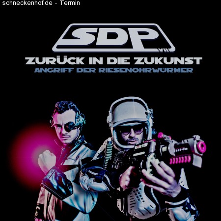 SDP - Zurück in die Zukunst-Tour 2016 Werbeplakat