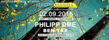 Electrovaganza • Philipp DME in the Mix Werbeplakat