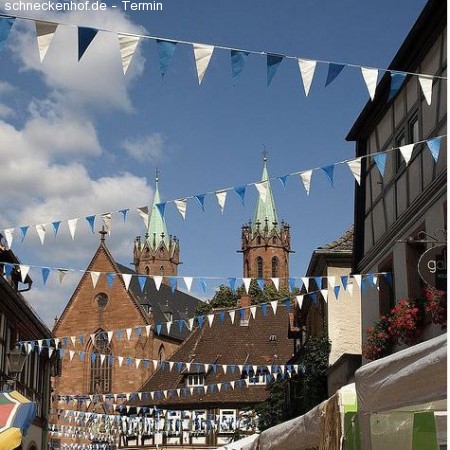 Ladenburger Altstadtfest Werbeplakat